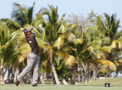 石川遼、首位と3打差の5位タイで最終日へ プエルトリコ・オープン