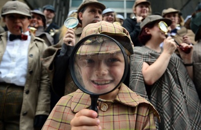 ホームズがいっぱい！ロンドンでギネス記録に挑戦