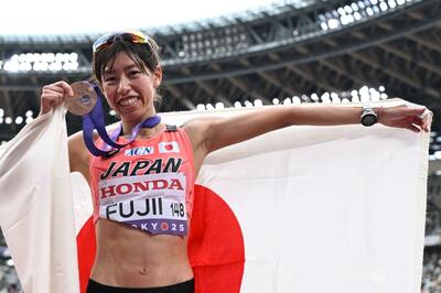 藤井菜々子、日本新で女子20キロ競歩銅メダル