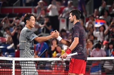 ジョコビッチ、添田退け楽天ジャパンOP準々決勝に進出