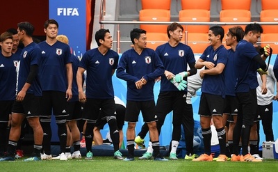 日本代表、W杯セネガル戦に向け試合会場で最終調整