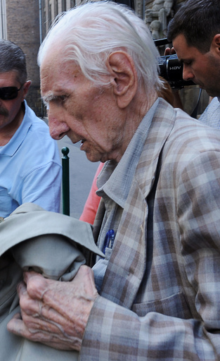 ハンガリーのナチス大物戦犯が死亡、ユダヤ人強制移送に関与