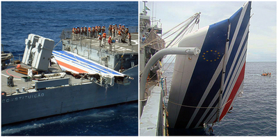 新たに13人の遺体を収容、エールフランス機事故