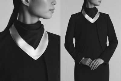 「ハイク」日本空港ビルデング ラウンジスタッフ制服をデザイン