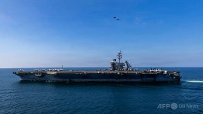 米空母に無人機攻撃成功とのイラン報道は「事実ではない」 米当局者
