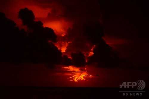 ガラパゴス諸島で火山噴火 ピンクイグアナ生息地脅かす恐れ 写真3枚 ファッション ニュースならmode Press Powered By Afpbb News