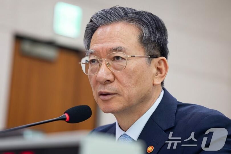 韓国のチョン・ソンホ（鄭成湖）法相(c)news1