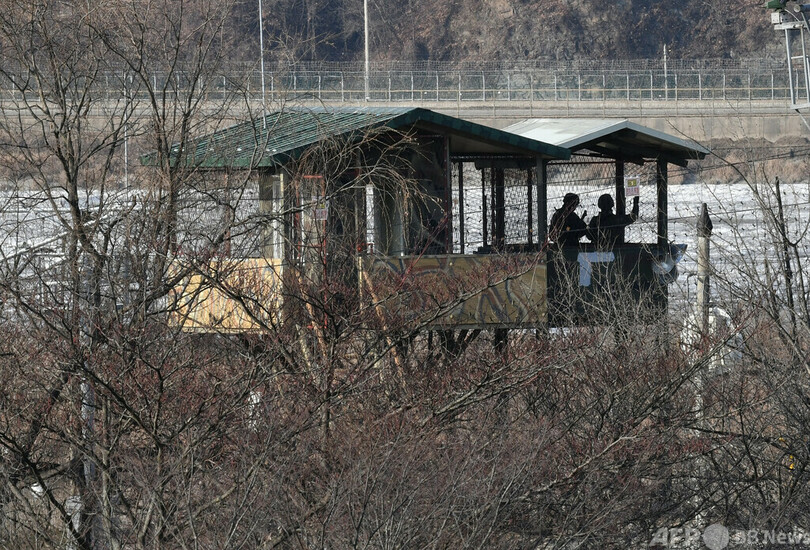 身元不明の人物、韓国から軍事境界線越え北朝鮮入り
