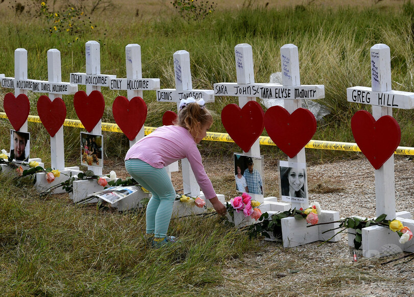 米テキサス州の銃乱射事件、犯罪歴データ未登録で遺族が連邦政府を提訴