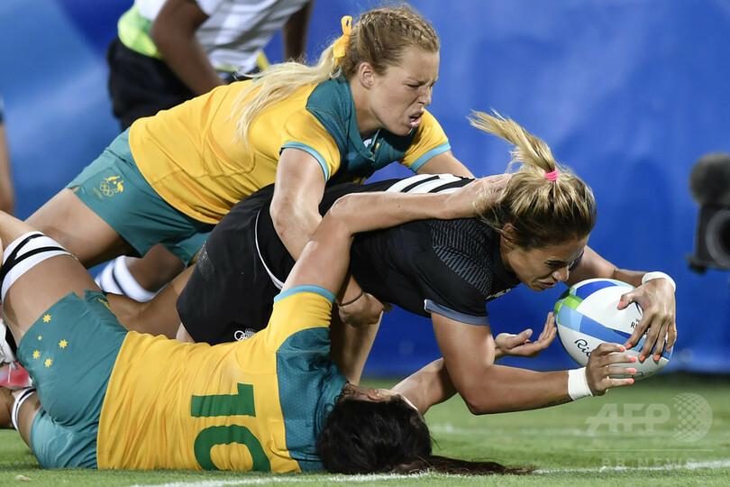 オーストラリアが五輪初代女王に輝く、7人制ラグビー女子