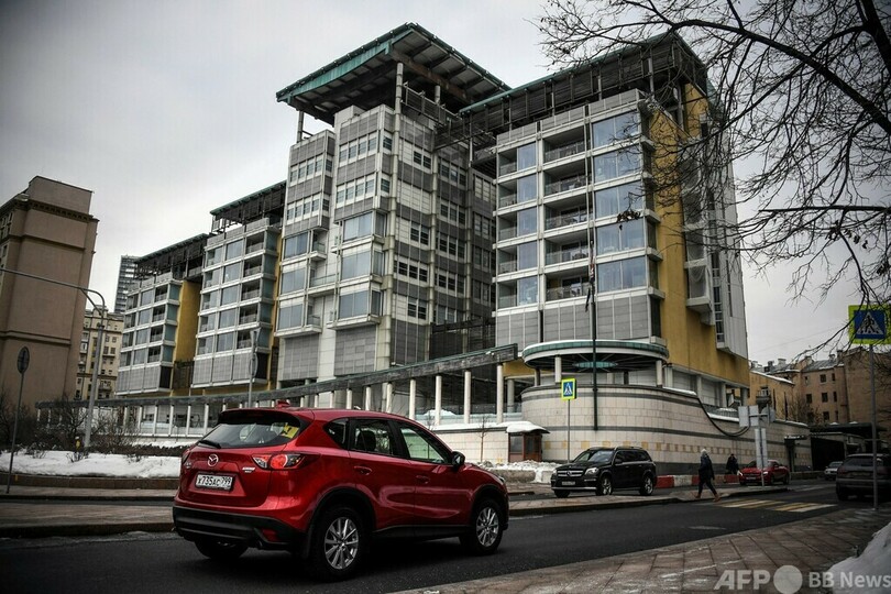 在モスクワ英大使館前、「ルガンスク人民共和国広場」に変更