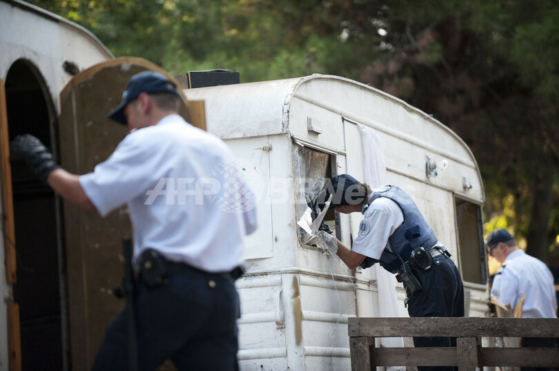 仏政府、ロマ人の強制送還を開始
