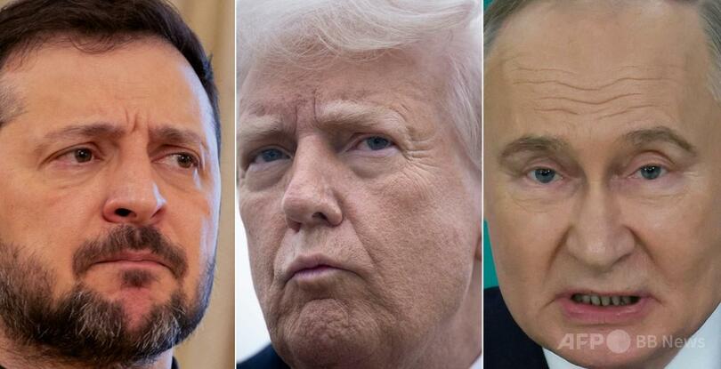 ウクライナ全土征服の試みはロシアの「没落」につながる トランプ氏