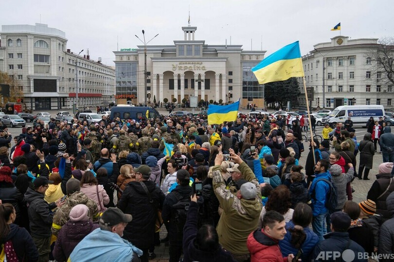 ロシア軍、ヘルソンでも「戦争犯罪400件以上」 ゼレンスキー大統領