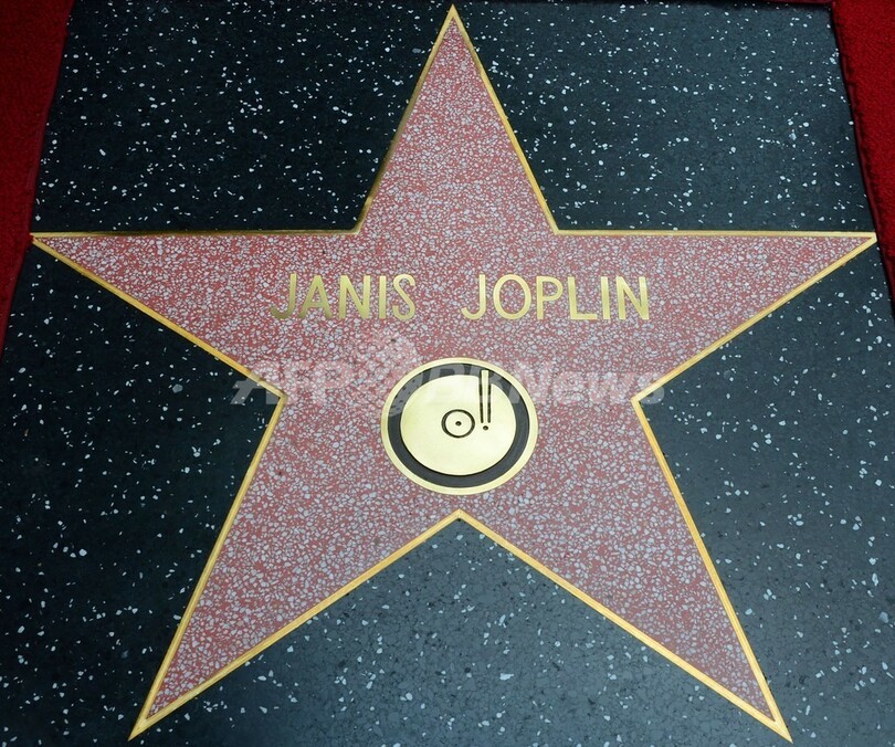 米歌手J・ジョプリン、死後40年以上を経てハリウッド殿堂入り