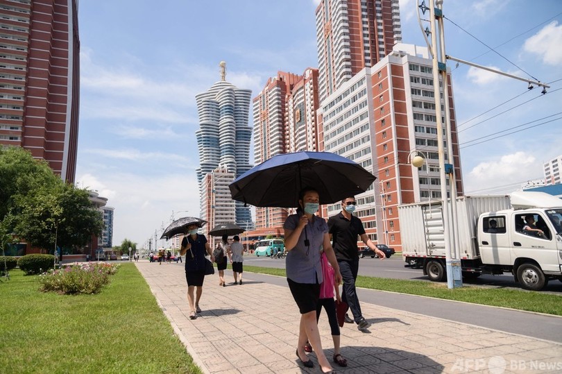 北朝鮮で猛暑続く、平壌で35度前後