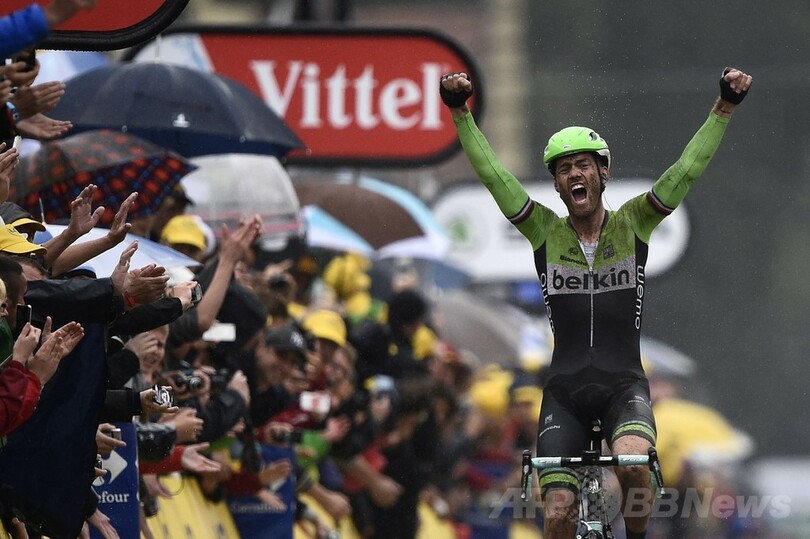 ブームがステージ制覇、王者フルーム転倒でリタイア ツール・ド・フランス