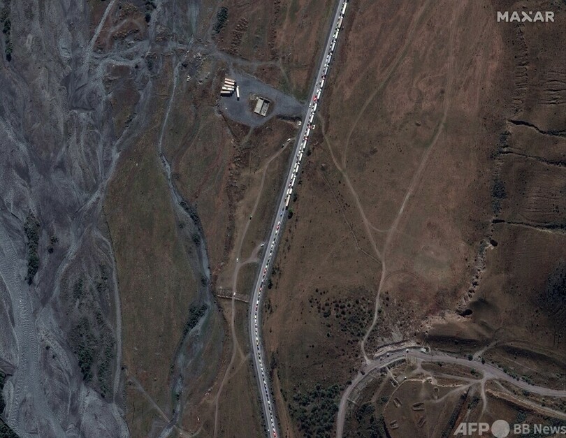 ジョージアとカザフ、ロシア人の入国が動員令後に急増