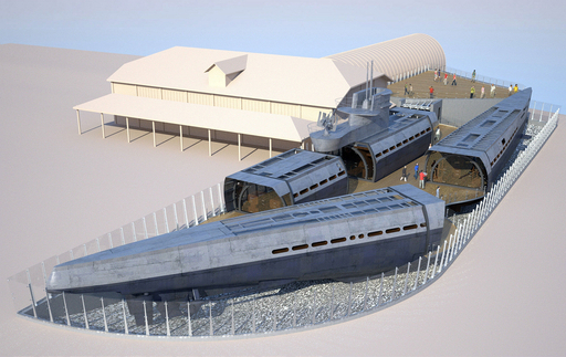 ⊞ドイツ軍＊Ｕボート/潜水艦協会在郷軍人会メンバー額（実物） 独Uボートが英国で博物館に変身 写真4枚 国際ニュース：AFPBB News