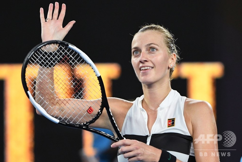 全豪準Vクビトバが8強、サンクトペテルブルク・レディース・トロフィー 写真1枚 国際ニュース:AFPBB News