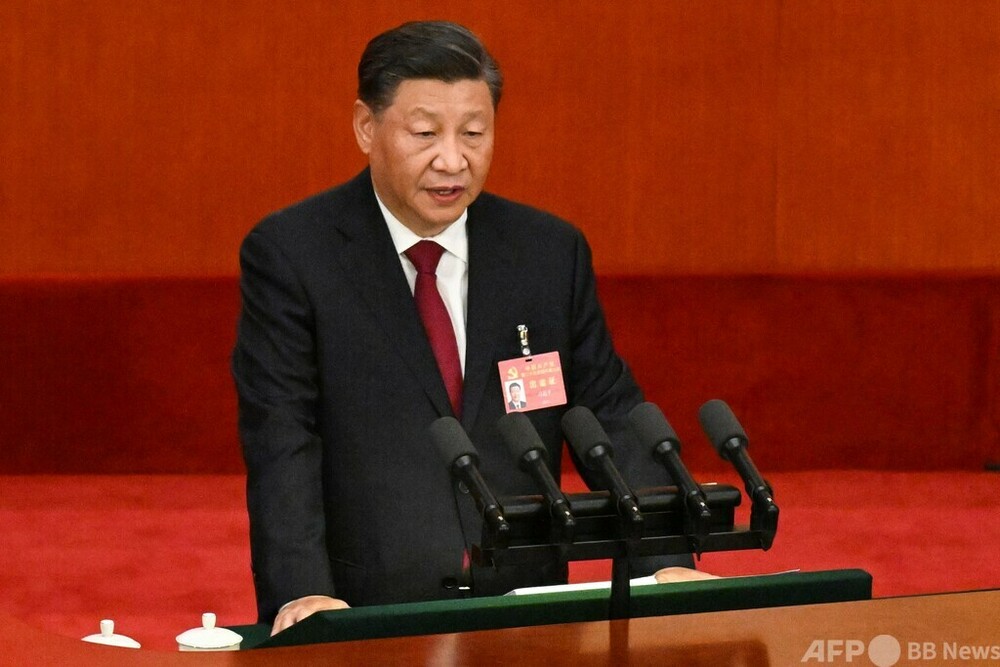 習氏、台湾武力統一「放棄せず」 反腐敗を自賛 中国共産党大会が開幕 写真6枚 国際ニュース：AFPBB News