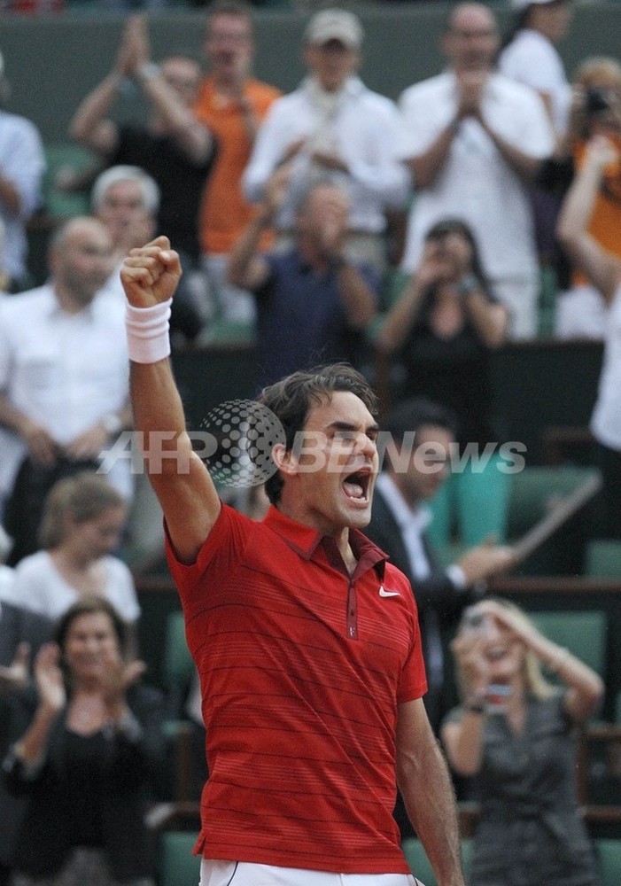 フェデラー、ナダルが決勝進出 全仏オープン 写真5枚 国際ニュース