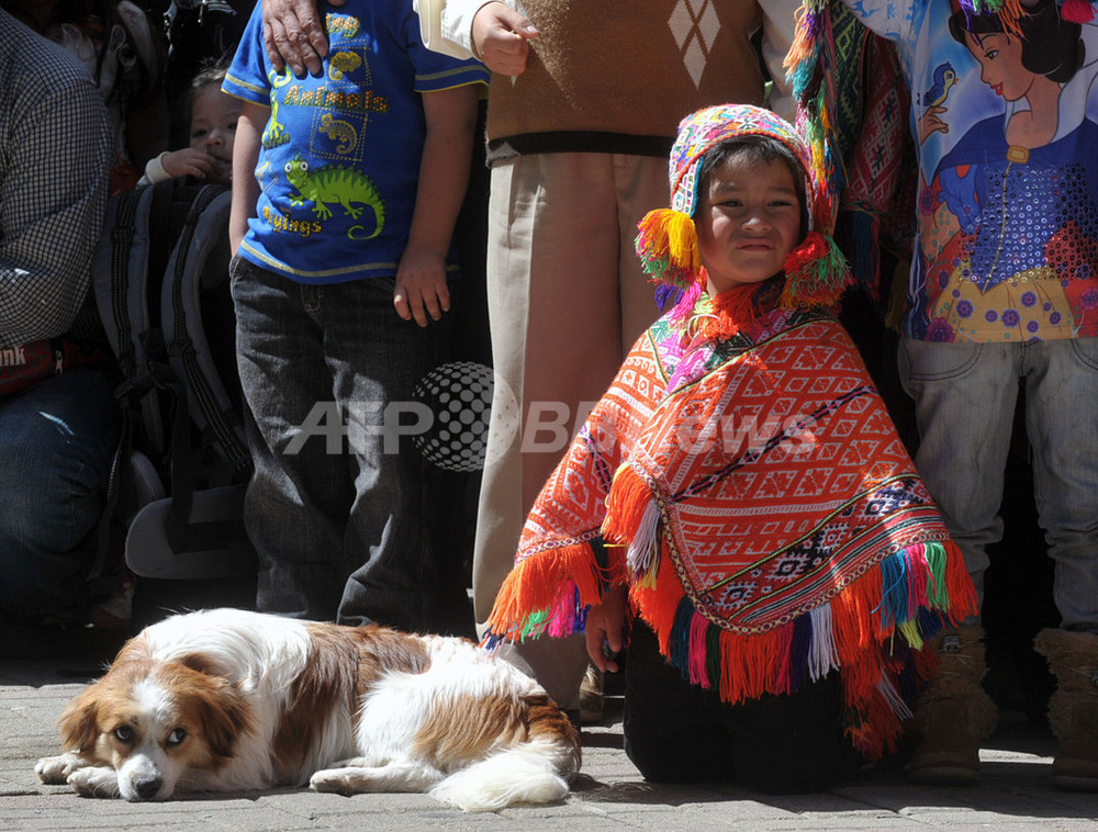 マチュピチュ遺跡、発見から100周年でライトアップ 写真8枚 国際ニュース：AFPBB News