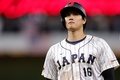 第5回ワールド・ベースボール・クラシック（WBC）決勝、日本対米国。試合に臨む大谷翔平（2023年3月21日撮影）。(c)Megan Briggs/Getty Images/AFP
