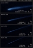 ハッブル宇宙望遠鏡（Hubble Space Telescope）の「広視野カメラ3（WFC3）」が2009年1～5月に撮影した、小惑星同士の衝突の際にできた破片と見られる物体。(c)AFP/NASA, ESA, and D. Jewitt (UCLA)