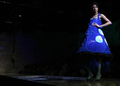 2007年9月9日、インド・ニューデリー市内で発表されたロヒット・バル（Rohit Bal）の08年春夏コレクション。(c)AFP/ Manpreet ROMANA