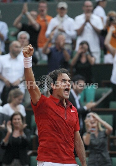 フェデラー、ナダルが決勝進出 全仏オープン 写真5枚 国際ニュース