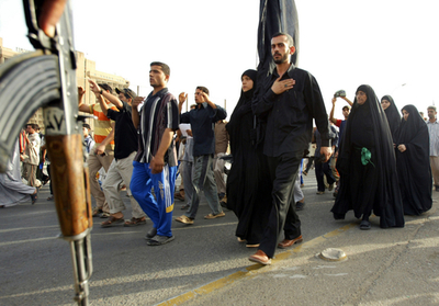 イスラム教シーア派巡礼者、バグダッドに集結