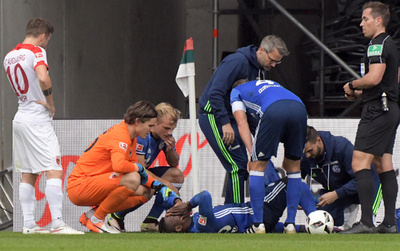 エンボロは最大6か月離脱、足首骨折に加えじん帯も断裂
