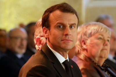 マクロン氏、シリア化学兵器「政権使用の証拠ある」