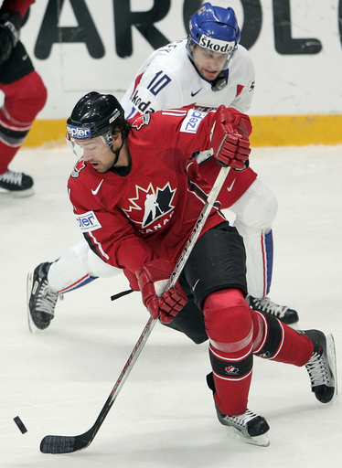 ＜アイスホッケー 世界選手権大会2007＞カナダ オーバータイムでチェコを降す - ロシア