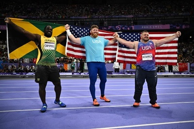 クラウザーが男子砲丸投げ前人未到の3連覇 パリ五輪