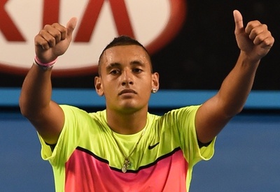 19歳のキリオスが逆転勝利、地元の期待背負いベスト8 全豪オープン