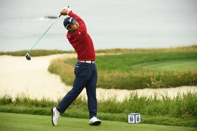 全米OP開幕、松山は2アンダーで16位タイ発進 