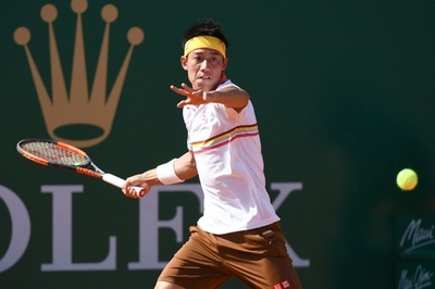 マスターズ初Vに挑む錦織、昨年負傷の手首「少し痛みある」