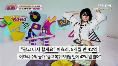 「広告、またやります」…韓流トップ歌手、5カ月で4億円稼ぐ