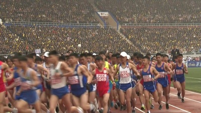 動画:平壌で6年ぶりマラソン大会、海外ランナーが参加 北朝鮮