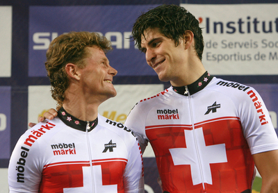 ＜UCIトラック・サイクリング世界選手権2007＞男子マディソン、リージ／マルブリ組 優勝を果たす - スペイン