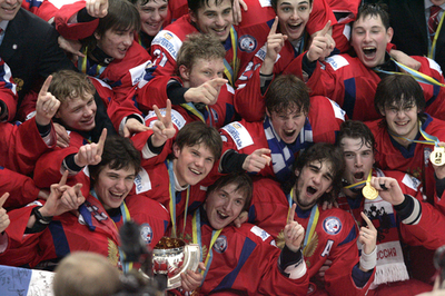 ＜アイスホッケー 世界U18-選手権大会＞ロシア 米国を降し3度目の優勝を飾る - フィンランド