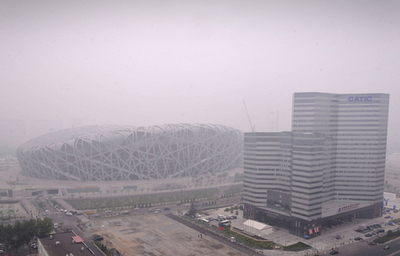 改善されない北京の大気汚染、五輪開幕までもうじき1か月