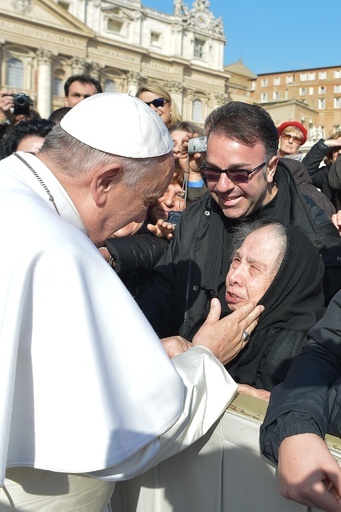 「お年寄りはエイリアンではない」、ローマ法王