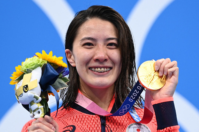 【写真特集】金メダルを獲得した大橋悠依 競泳400m個人メドレー