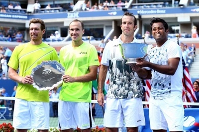 パエス/ステパネク組が男子ダブルス制覇、全米オープン
