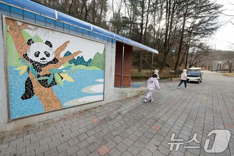 パンダ専用施設の建設予定地とされる光州市ウチ動物園の敷地(c)news1