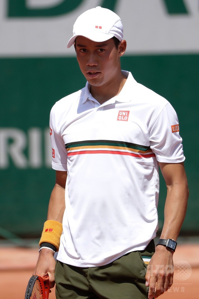 錦織が地元選手に快勝、アジア勢対決となる全仏OP3回戦へ