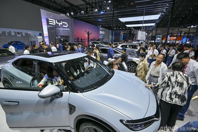 中国のBYD、新エネルギー車生産が計700万台に